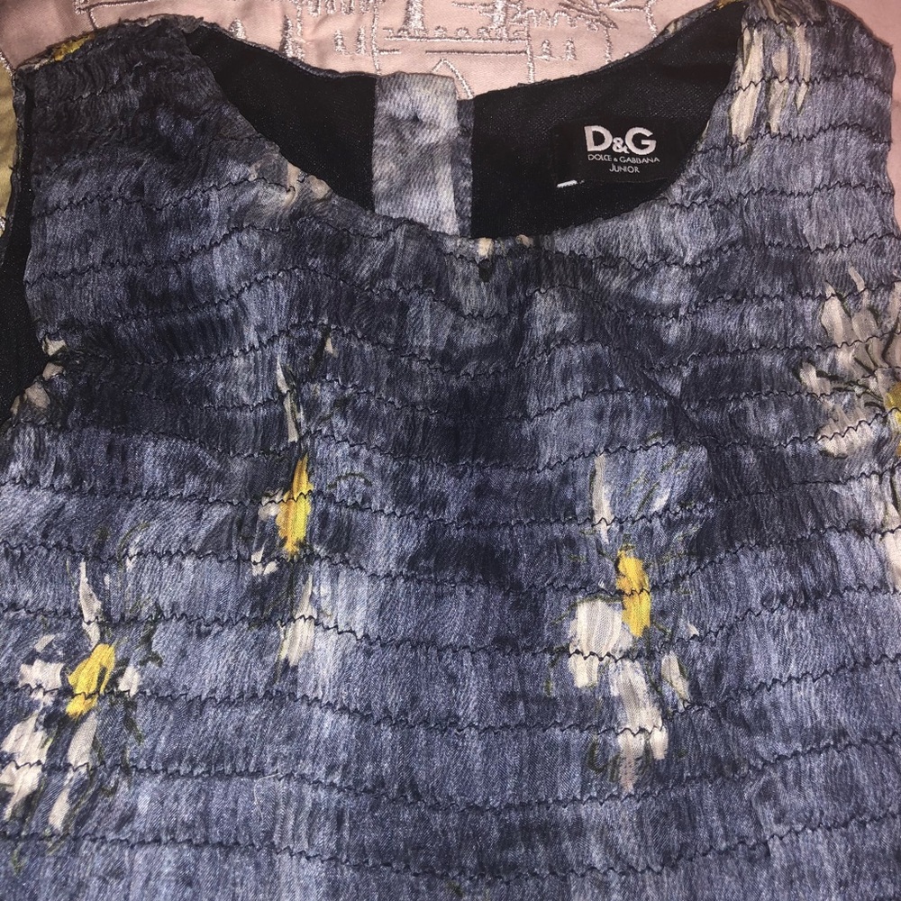 Dolce Gabbana Silk Dress, Excellent Condition, 3 y